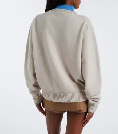 Acne Studios Layered wool sweater | Thumbnail 3