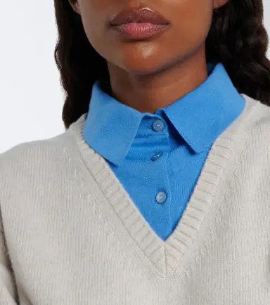 Acne Studios Layered wool sweater | Thumbnail 4