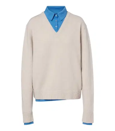 Acne Studios Layered wool sweater | Thumbnail 1