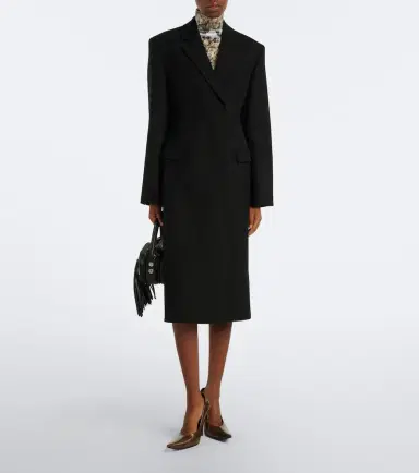 Acne Studios Single-breasted wool coat | Thumbnail 6 Acne Studios Single-breasted wool coat | Thumbnail 6