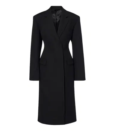 Acne Studios Single-breasted wool coat | Thumbnail 1 Acne Studios Single-breasted wool coat | Thumbnail 1