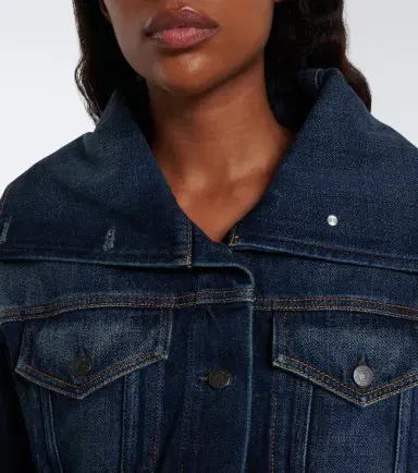 Acne Studios Denim blouson jacket | Thumbnail 5 Acne Studios Denim blouson jacket | Thumbnail 5