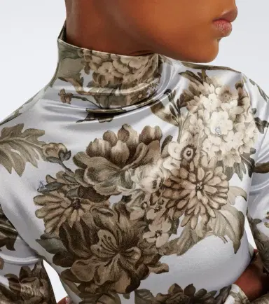 Acne Studios Floral turtleneck top | Thumbnail 6