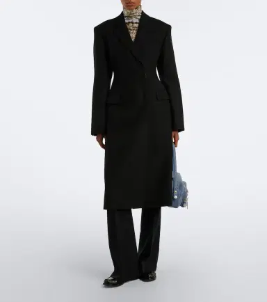 Acne Studios Wool straight pants | Thumbnail 3