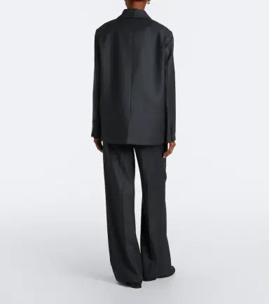 Loulou de Saison Sbiru virgin wool wide-leg pants | Thumbnail 3 Loulou de Saison Sbiru virgin wool wide-leg pants | Thumbnail 3