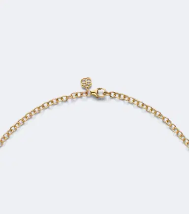 Sydney Evan 14kt gold charm necklace with gemstones | Thumbnail 2