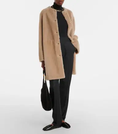 AGNONA Wool flannel straight pants | Thumbnail 5 AGNONA Wool flannel straight pants | Thumbnail 5