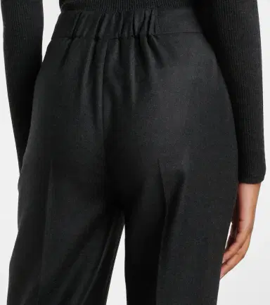 AGNONA Wool flannel straight pants | Thumbnail 6 AGNONA Wool flannel straight pants | Thumbnail 6