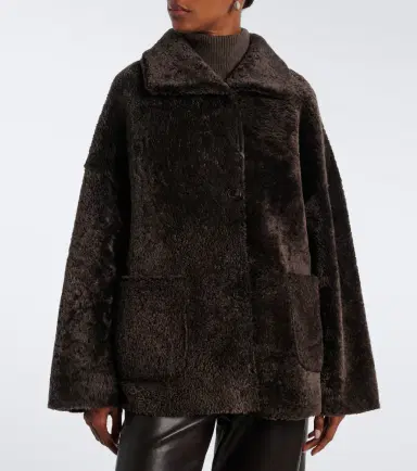 ARMA Isabella reversible shearling and leather jacket | Thumbnail 8