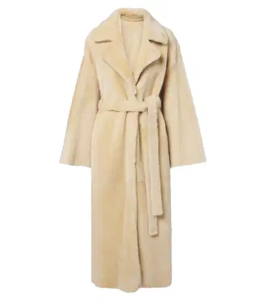 ARMA Rien reversible shearling wrap coat | Thumbnail 1 ARMA Rien reversible shearling wrap coat | Thumbnail 1