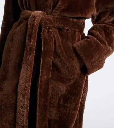 ARMA Dilan shearling wrap coat | Thumbnail 2