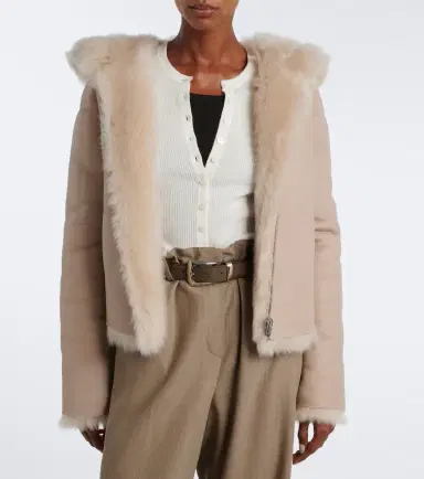 ARMA Bianca reversible shearling jacket | Thumbnail 2