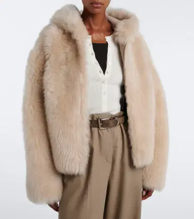 ARMA Bianca reversible shearling jacket | Thumbnail 4