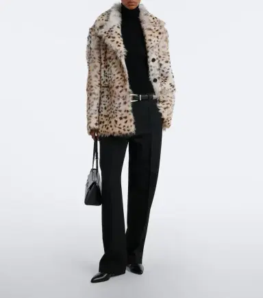 ARMA Cynthia reversible leopard-print shearling jacket | Thumbnail 7