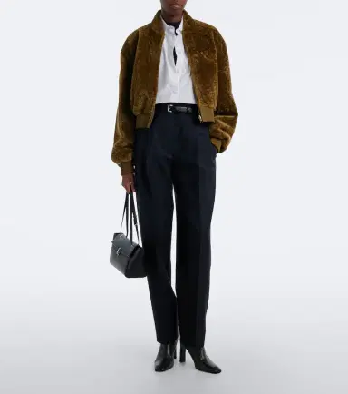 ARMA Azra shearling bomber jacket | Thumbnail 4