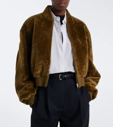 ARMA Azra shearling bomber jacket | Thumbnail 5