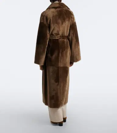 ARMA Rien shearling wrap coat | Thumbnail 4 ARMA Rien shearling wrap coat | Thumbnail 4