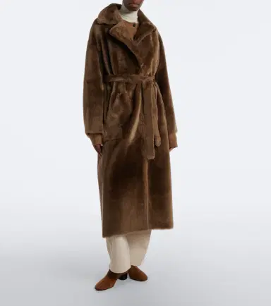 ARMA Rien shearling wrap coat | Thumbnail 5 ARMA Rien shearling wrap coat | Thumbnail 5