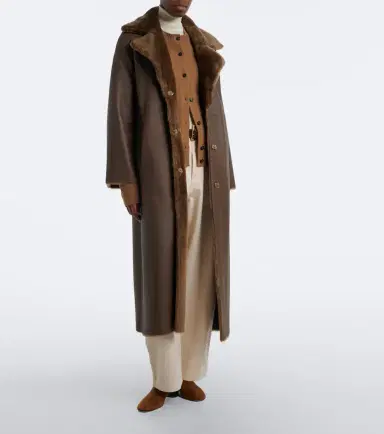 ARMA Rien shearling wrap coat | Thumbnail 7 ARMA Rien shearling wrap coat | Thumbnail 7