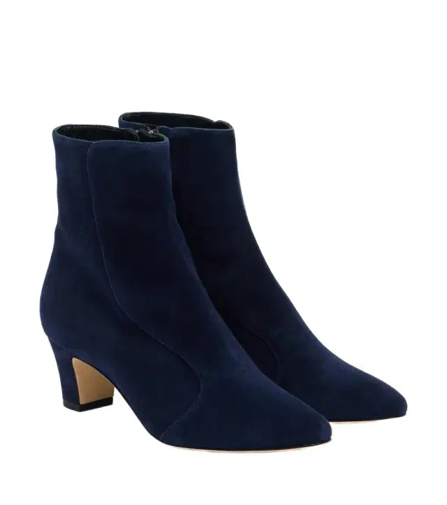 Manolo Blahnik Myconia suede ankle boots