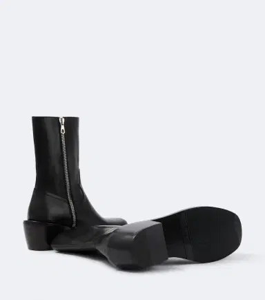 Dries Van Noten Leather ankle boots | Thumbnail 5