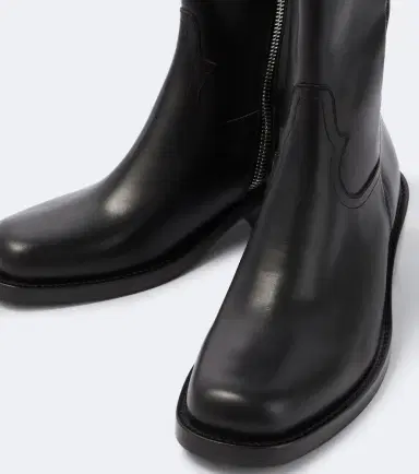 Dries Van Noten Leather ankle boots | Thumbnail 6