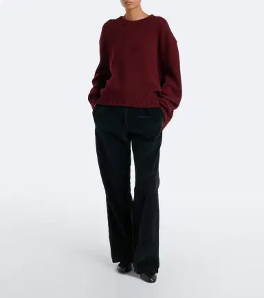 The Row Adler cotton corduroy wide-leg pants | Thumbnail 2