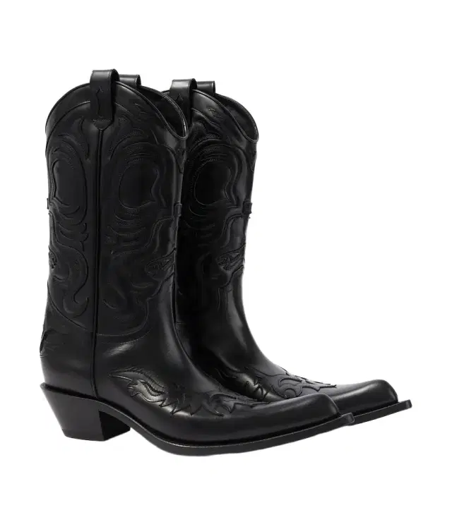 Acne Studios Bouni leather cowboy boots