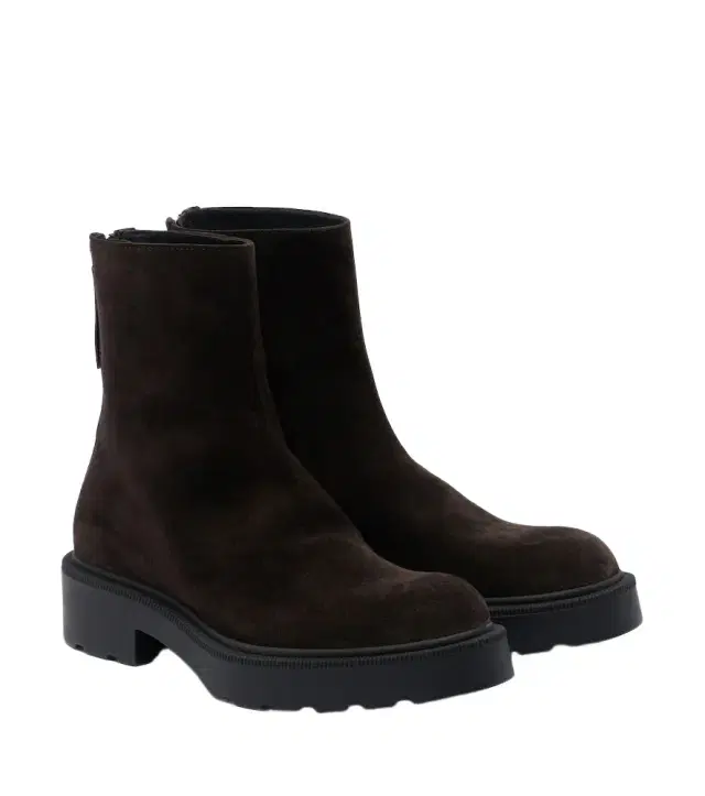 The Row Nobilis suede ankle boots
