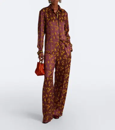 Dries Van Noten Floral jacquard shirt | Thumbnail 3