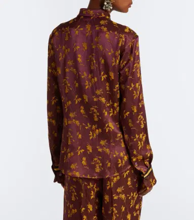 Dries Van Noten Floral jacquard shirt | Thumbnail 5