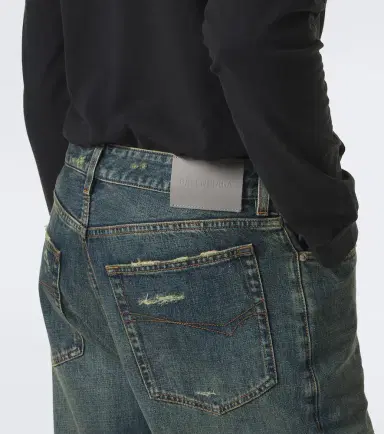 Balenciaga Faded wide-leg jeans | Thumbnail 3