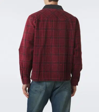 RRL Plaid cotton corduroy overshirt | Thumbnail 4