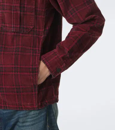 RRL Plaid cotton corduroy overshirt | Thumbnail 5