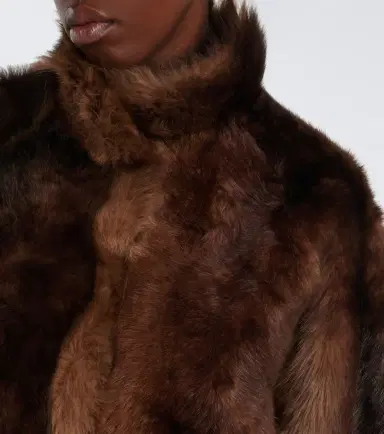 Nour Hammour Cameron shearling jacket | Thumbnail 4