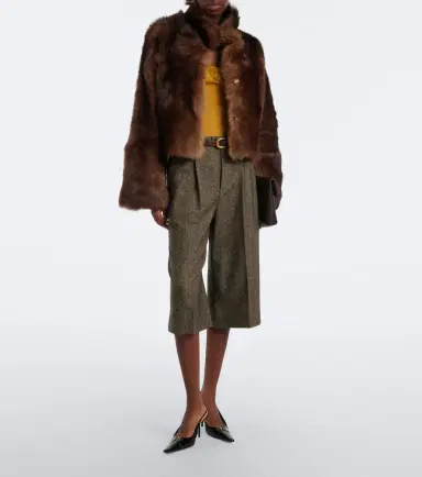 Nour Hammour Cameron shearling jacket | Thumbnail 5