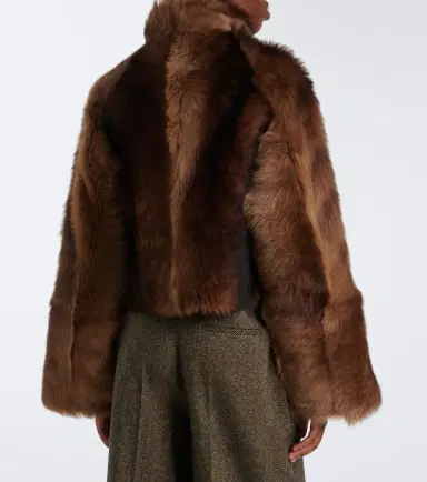 Nour Hammour Cameron shearling jacket | Thumbnail 6