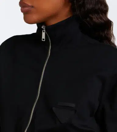 Prada Reversible cotton and Re-Nylon blouson jacket | Thumbnail 5