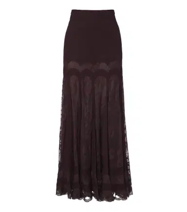 Zimmermann Valiant lace and silk maxi skirt | Thumbnail 1