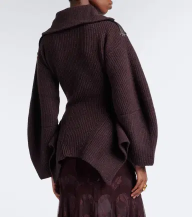 Zimmermann Valiant wool-blend half-zip sweater | Thumbnail 2