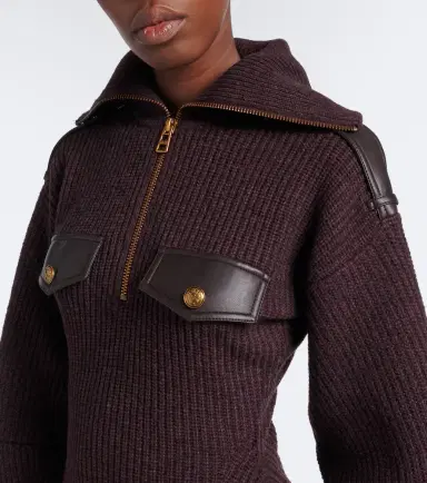 Zimmermann Valiant wool-blend half-zip sweater | Thumbnail 3