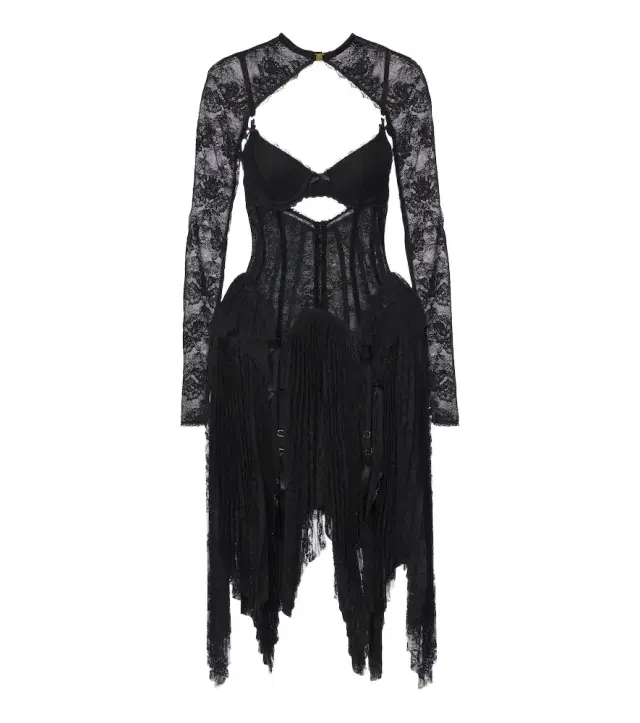 Zimmermann Valiant cutout lace bustier dress