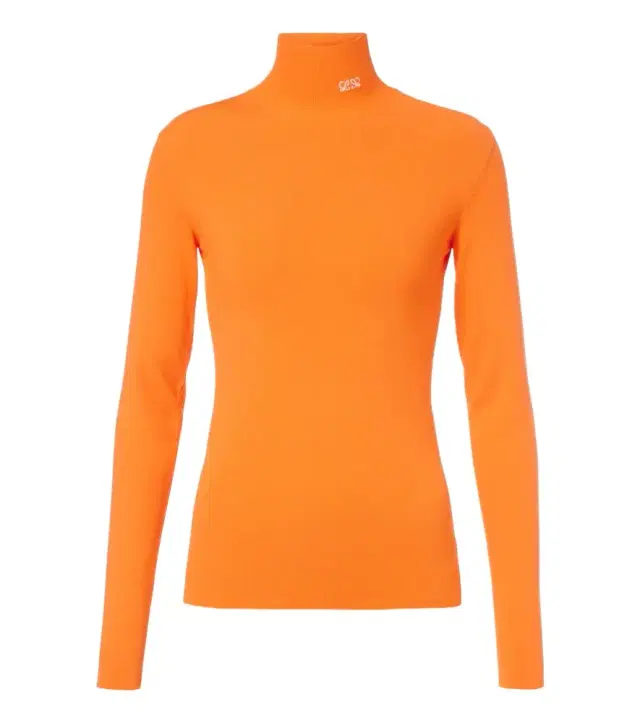 Loewe Double L ribbed-knit top