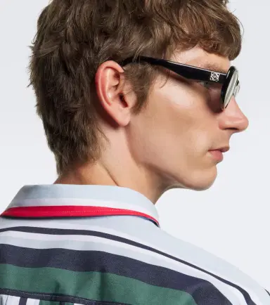 Loewe Mini Anagram Steps rectangular sunglasses | Thumbnail 3