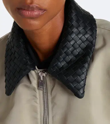 Bottega Veneta Leather-trimmed bomber jacket | Thumbnail 5