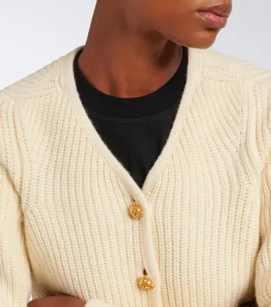 Bottega Veneta Ribbed-knit wool and cashmere cardigan | Thumbnail 7