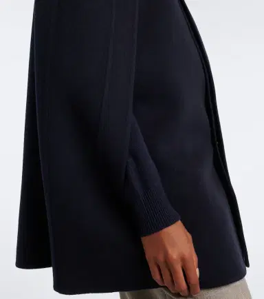 Bottega Veneta Intrecciato wool and cashmere cape | Thumbnail 5