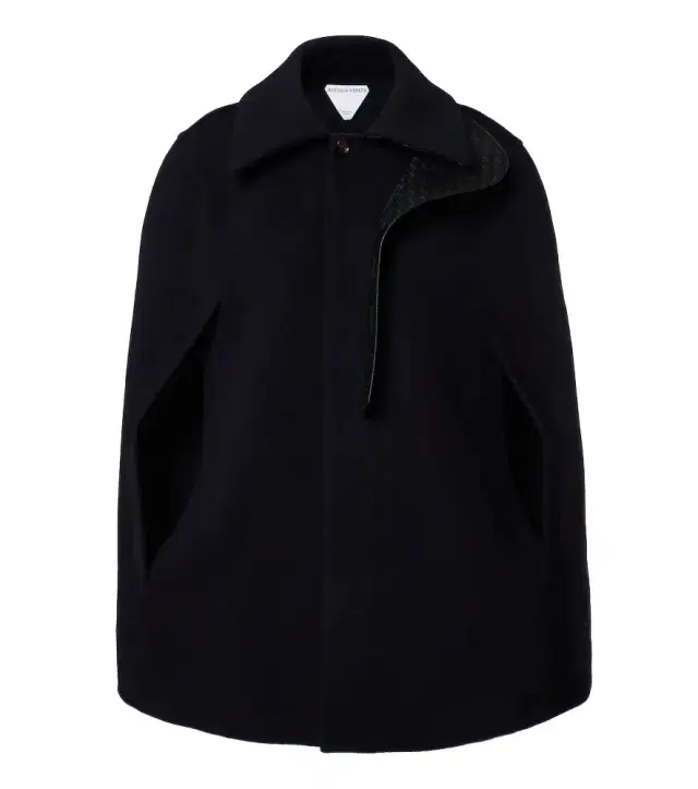 Bottega Veneta Intrecciato wool and cashmere cape