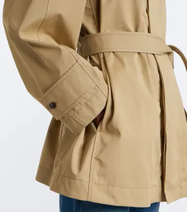 Bottega Veneta Intrecciato cotton trench coat | Thumbnail 6