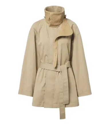 Bottega Veneta Intrecciato cotton trench coat | Thumbnail 1